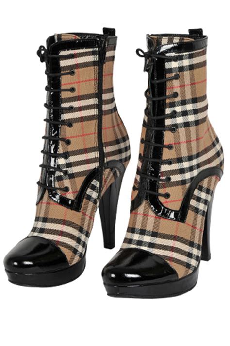 burberry boots heels|burberry high heel boots.